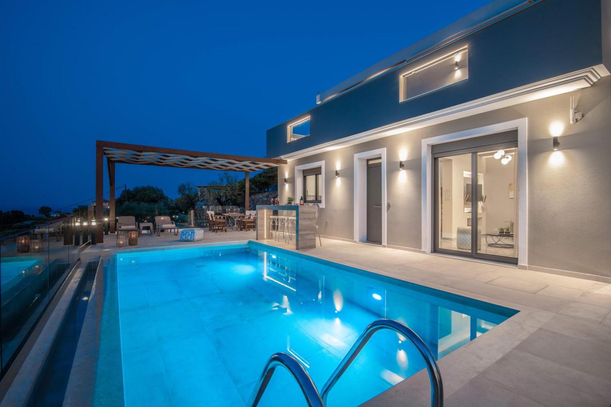 Lazai Villa Kato Yerakarion Exteriér fotografie